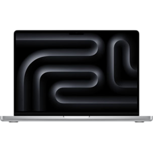 Ordinateur Apple MACBOOK Pro 14" Puce M5 Pro CPU 18 / GPU 20 coeurs Mémoire RAM 24Go Stockage 2To SSD XDR Argent