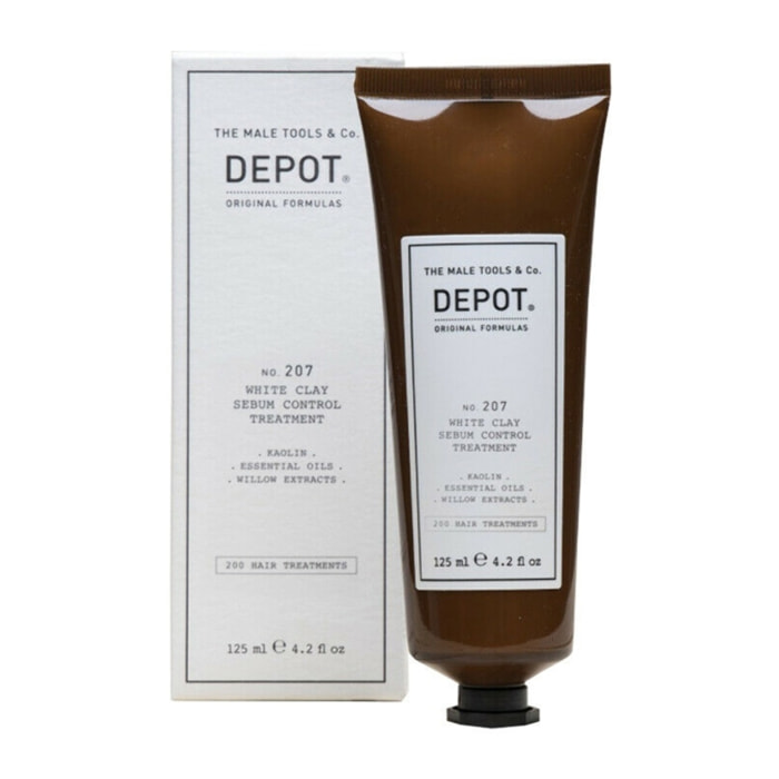 DEPOT no.207 White Clay Sebum Control Treatment 125ml