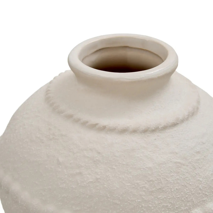 Vase Lewis H.16,3cm blanc
