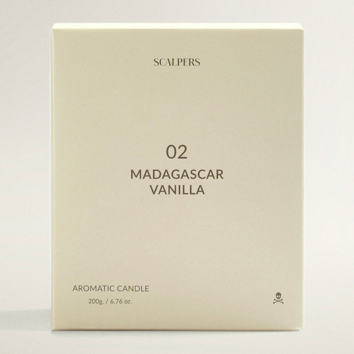 Set de 2 velas aromáticas 200gr aroma vainilla de madagascar scalpers