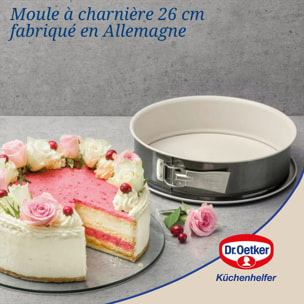 Moule à manqué à charnière 26 cm Dr. Oetker Back-Trend