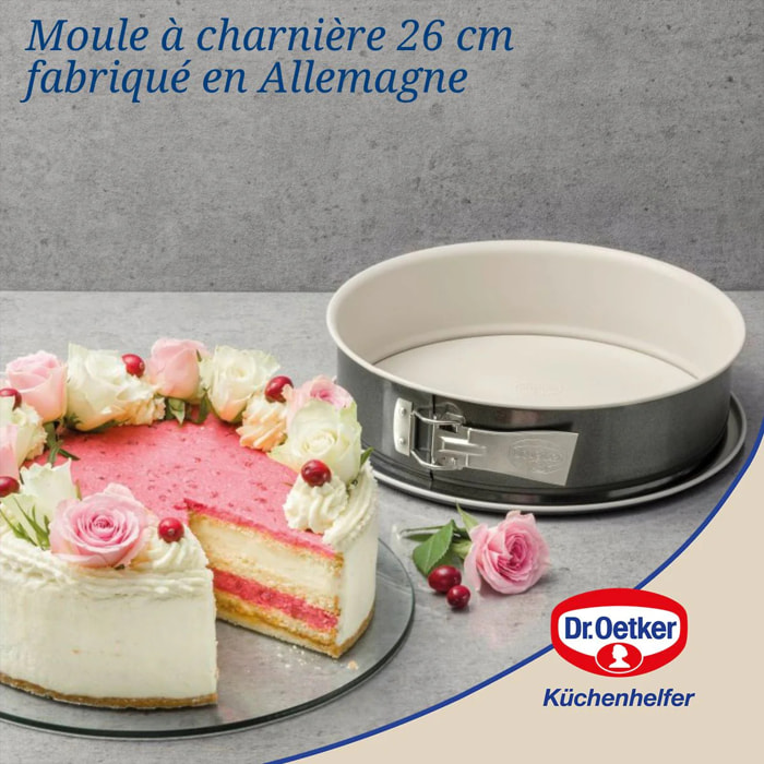 Moule à manqué à charnière 26 cm Dr. Oetker Back-Trend