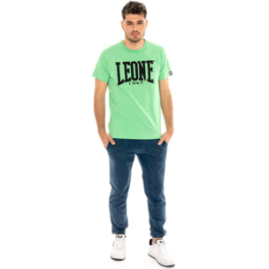 T-shirt da uomo in cotone elasticizzato Leone Summer Vibes