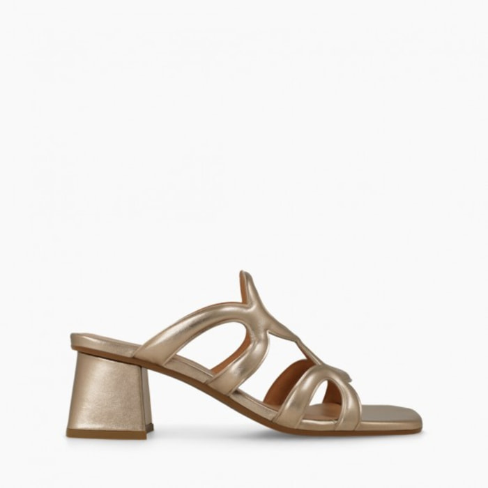 SANDALIAS DORADAS MIL5213-GO