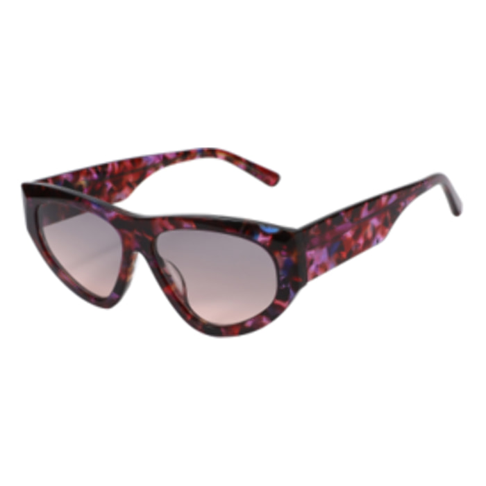 Gafas de sol OCEAN PARAPAT - Púrpura brillante / Degradada de ahumada