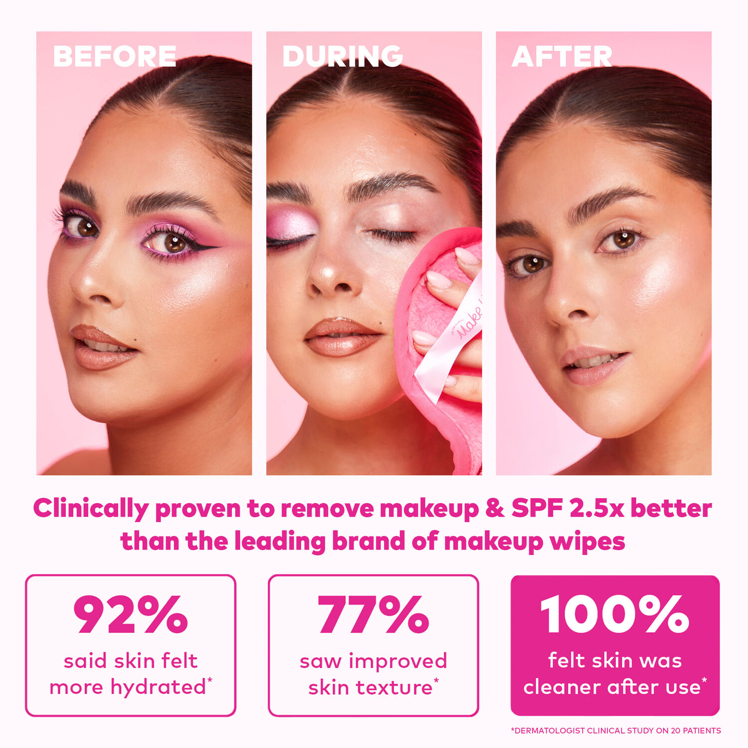 Silver Infused - 7-Day Set - Serviette Démaquillante Réutilisable x7