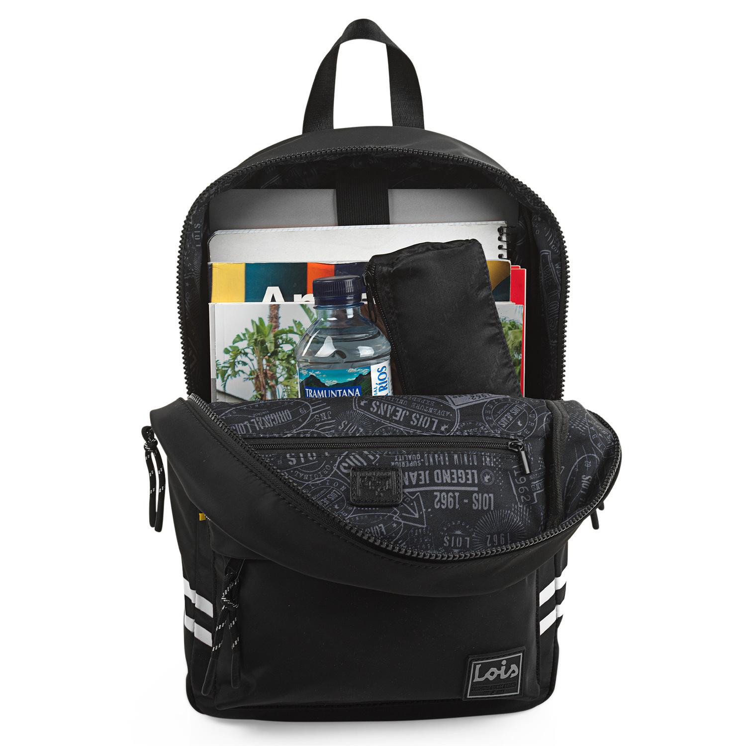 Mochila Casual/Ocio Lois Howson Negro