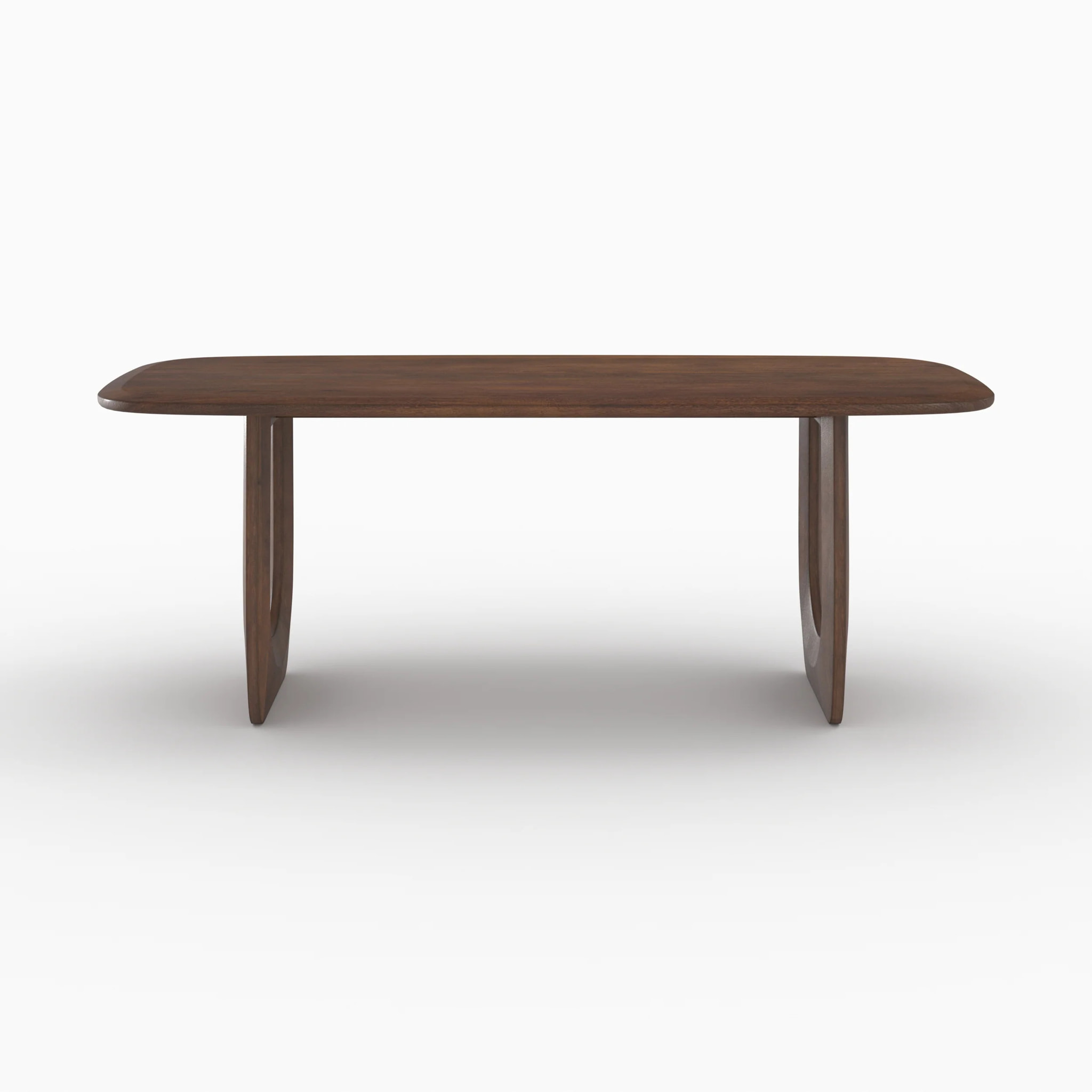 Table rectangulaire en bois de manguier massif 6 places - Maya