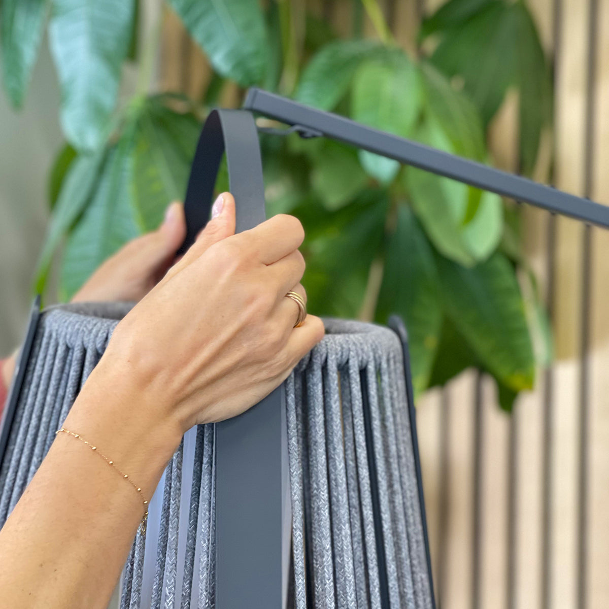 Lampadaire solaire déporté RAYGLOW H180CM