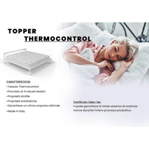 TOPPER TRATTAMENTO THERMOCONTROL-PIAZZA E MEZZA