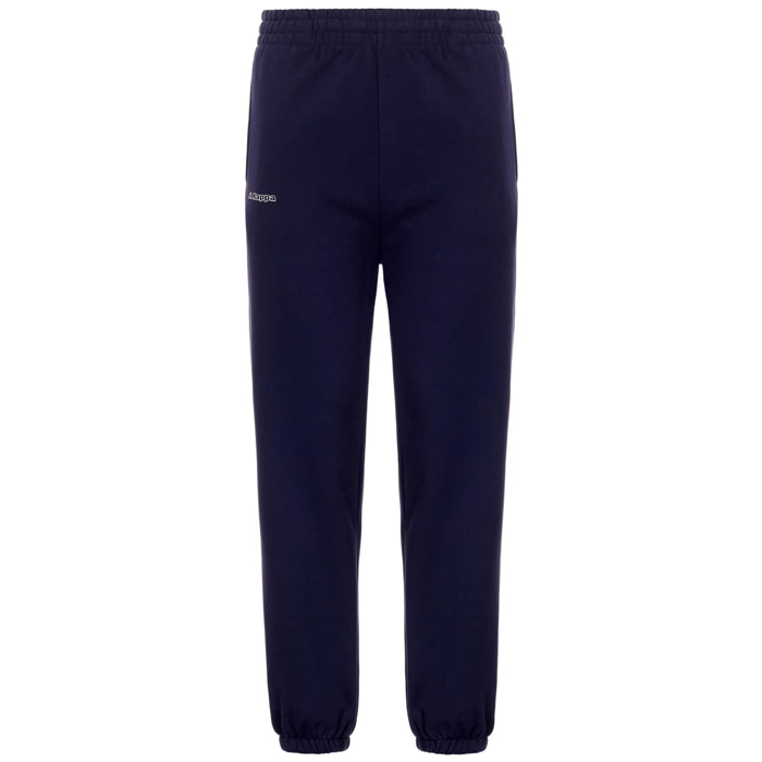 Kappa - Pantaloni Donna Blu - Logo Sea Or