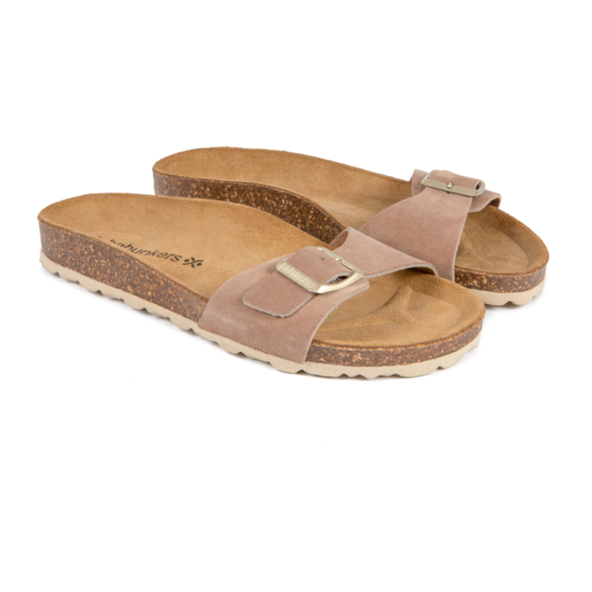 SANDALIA BABUNKERS MARRON