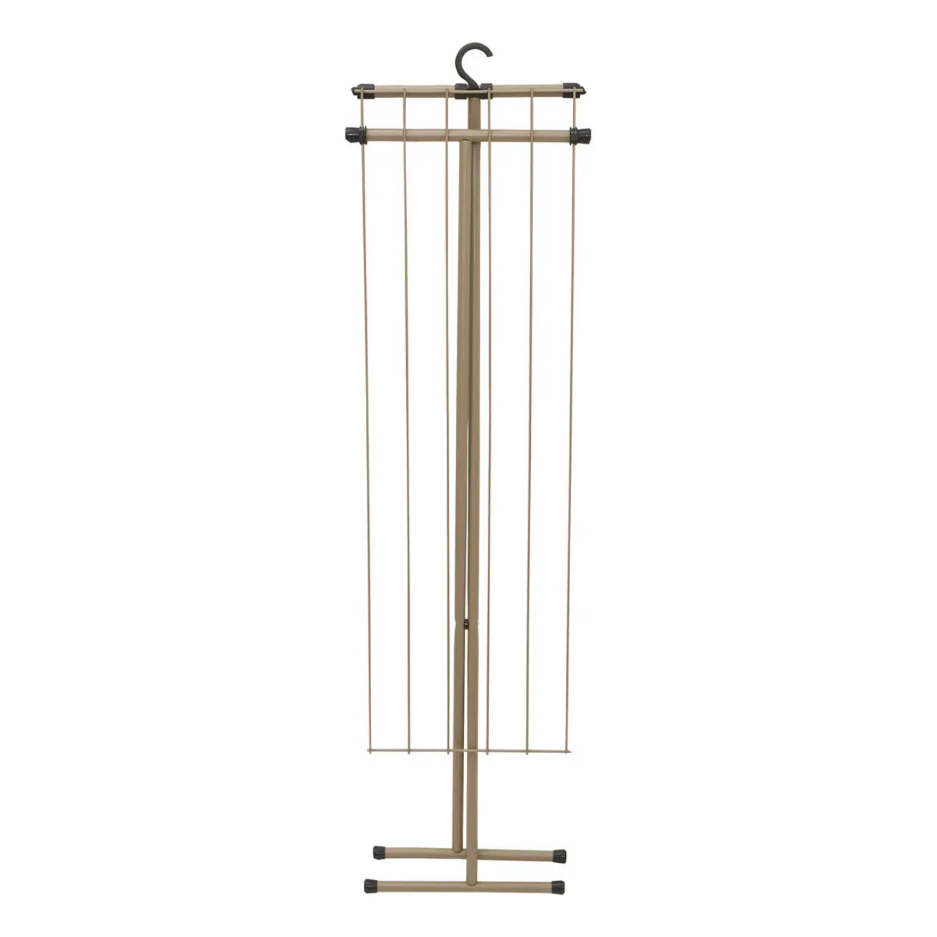 Étendoir à linge accrochable Sahana pont 6 m pliable beige