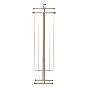 Étendoir à linge accrochable Sahana pont 6 m pliable beige