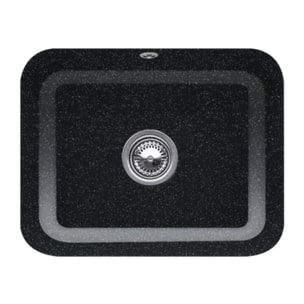 Evier 1 bac Cisterna 60C Chromite CeramicPlus avec vidage manuel