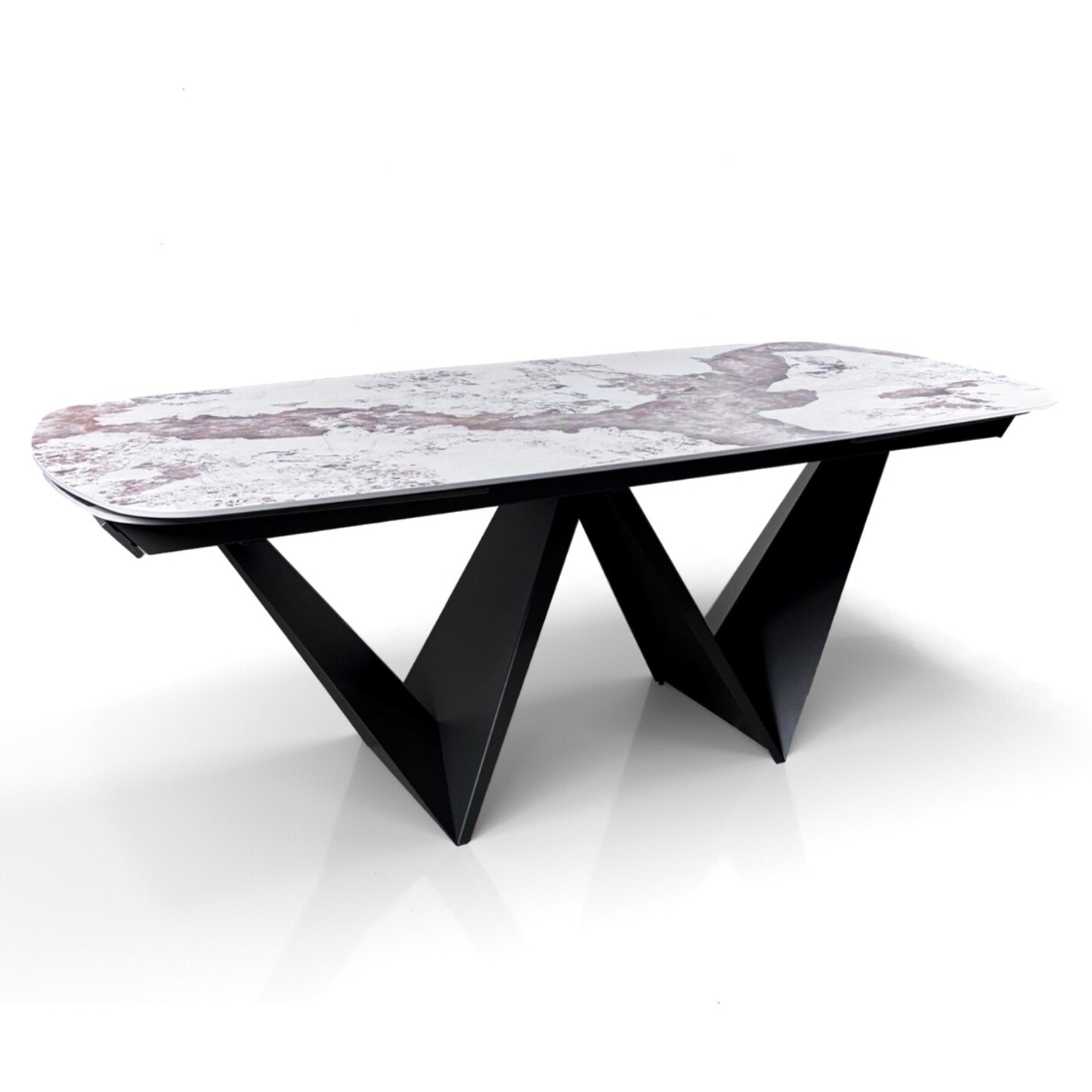 Tomasucci Table extensible CLEFT EVO ONICE MARBLE - GRIS