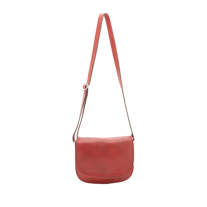 Borsa a tracolla  da donna In Vera pelle Made in Italy 25x23x11 cm