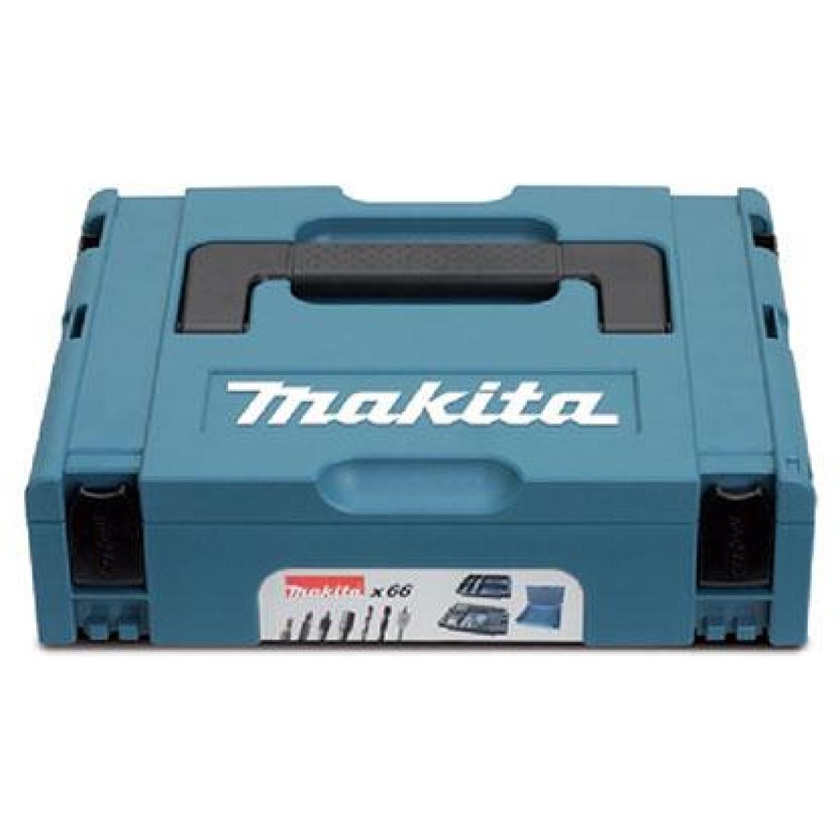 Coffret ensemble d'accessoires MAKITA 66 pièces en coffret MAK-PAC - B-43044
