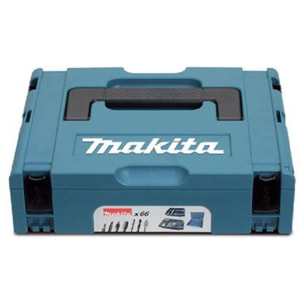 Coffret ensemble d'accessoires MAKITA 66 pièces en coffret MAK-PAC - B-43044