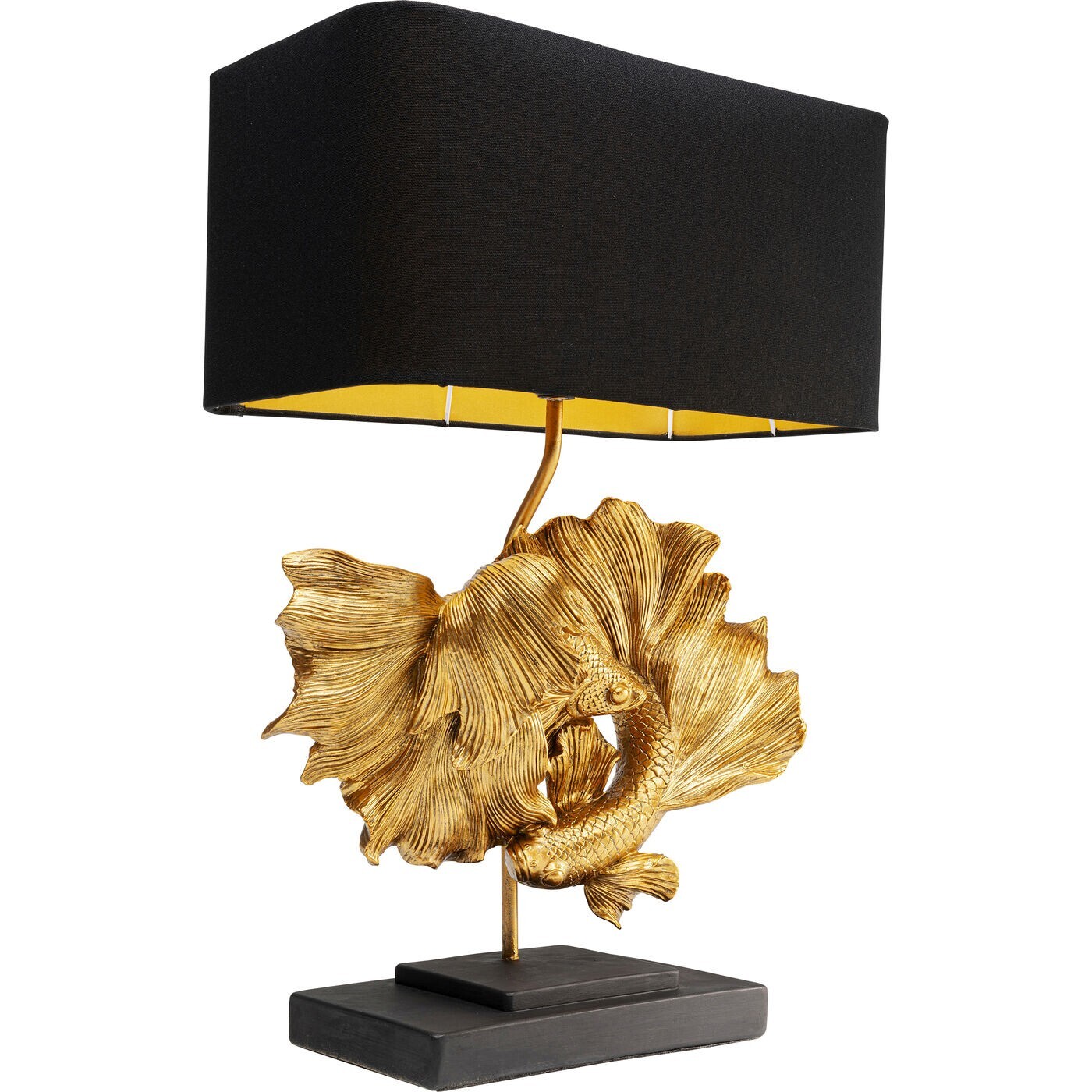 Lampe poissons combattants dorés Kare Design