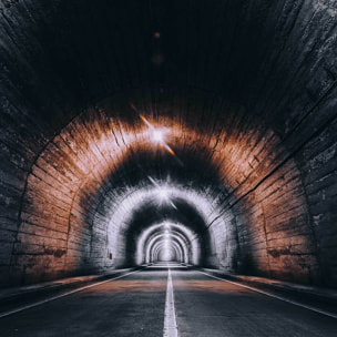 Affiche urbaine get lost somewhere Affiche + cadre en bois - Noir