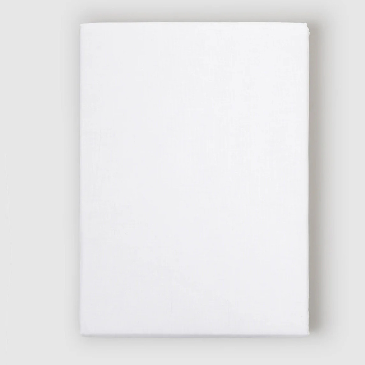 Juego de sábanas algodón lisas blanco