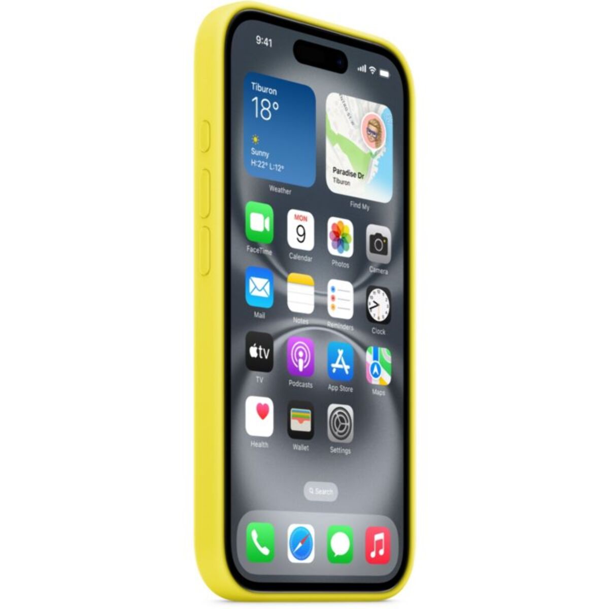 Coque APPLE iPhone 16 MagSafe Carambole Silicone