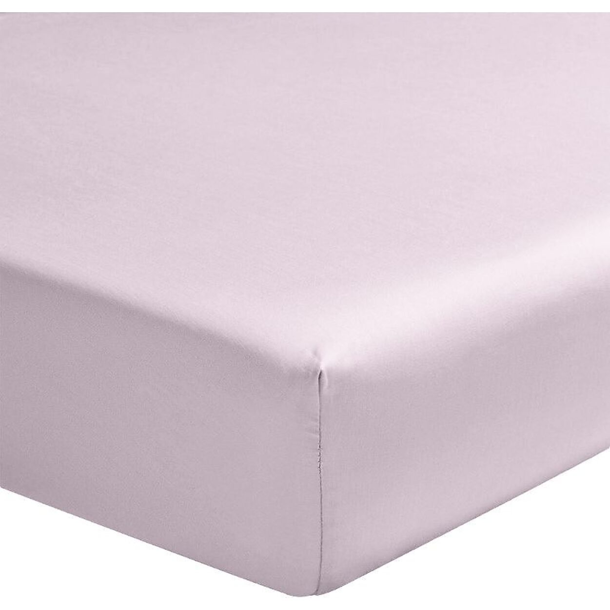 Drap Housse -Bonnet:40cm 100% Percale De Coton 80fils Tourterelle