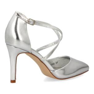 Zapatos elegantes con tiras cruzadas para mujer