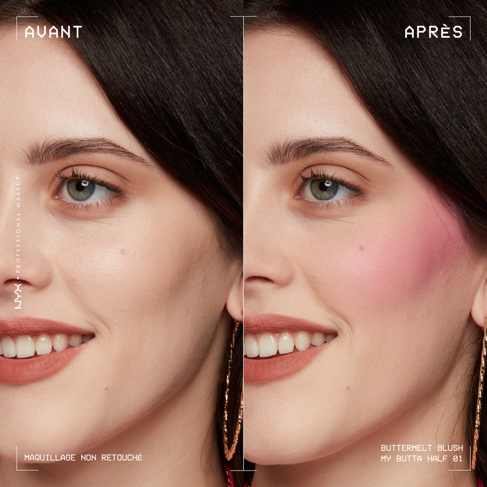 NYX Professional Makeup Buttermelt Blush Blush MY BUTTA HALF