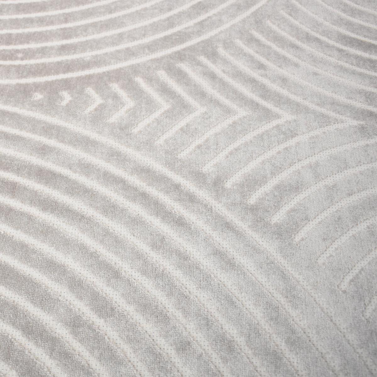 Tapis fin Nigo en viscose, fabriqué en Belgique