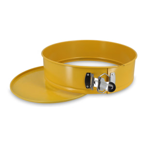 Moule à charnière en acier carbone jaune 24cm COLORAMA