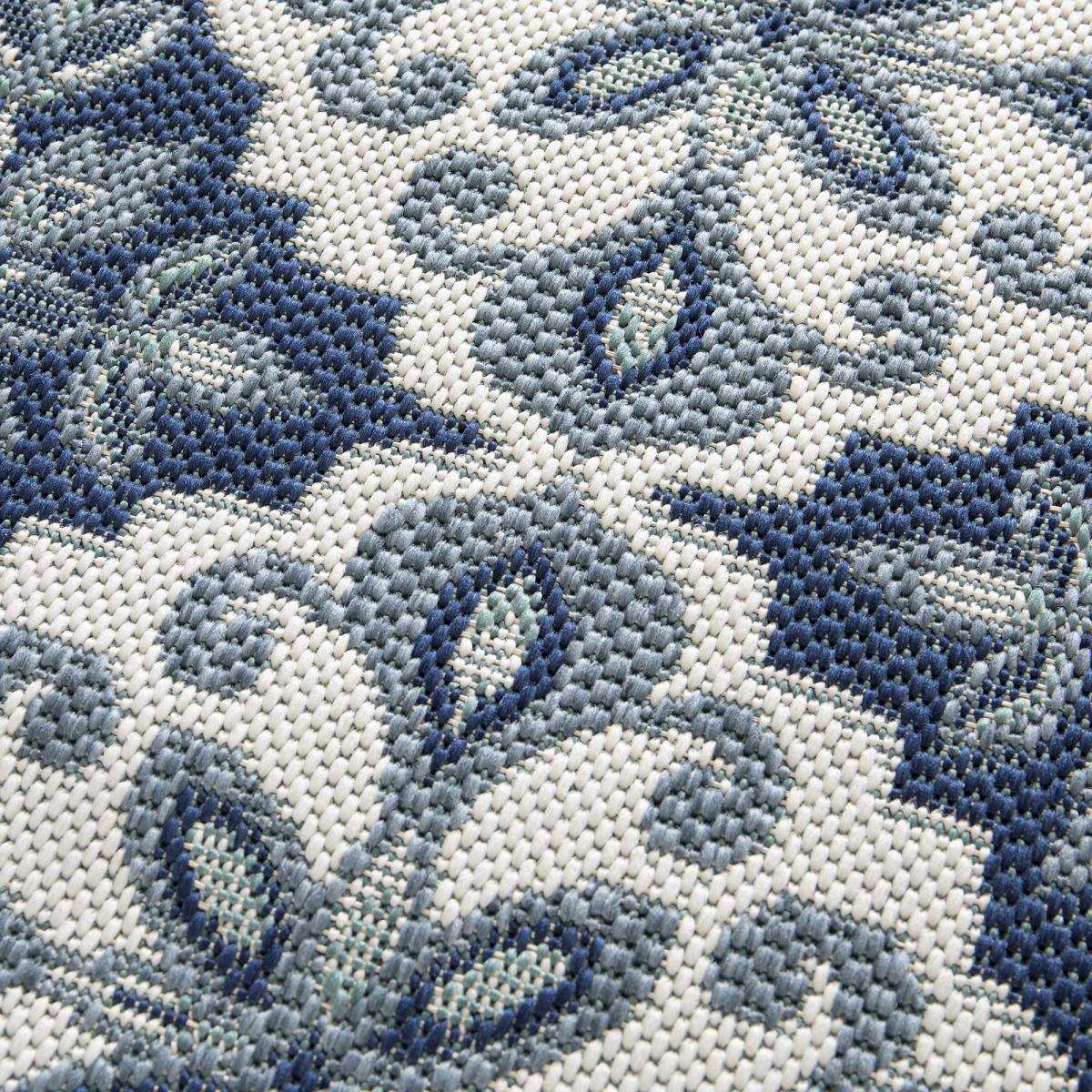 Tapis extérieur tissé kilim rectangle PEGO
