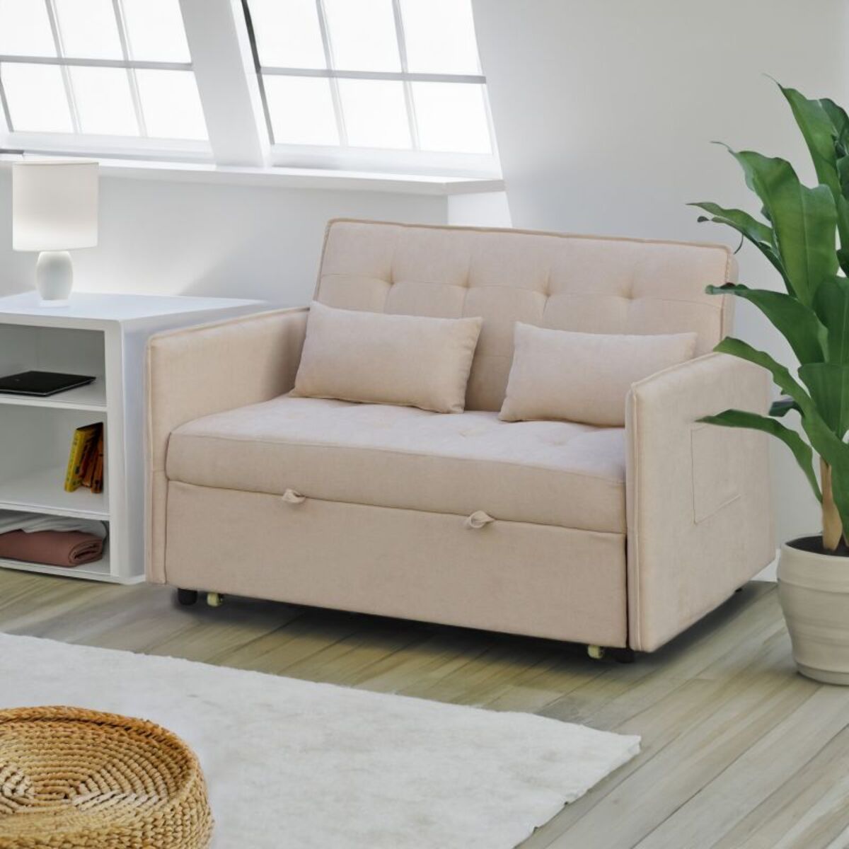 Sofá cama Nasya Beige