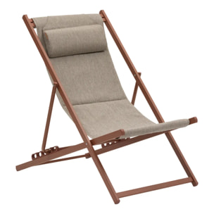 Chilienne de jardin Lunivia acajou