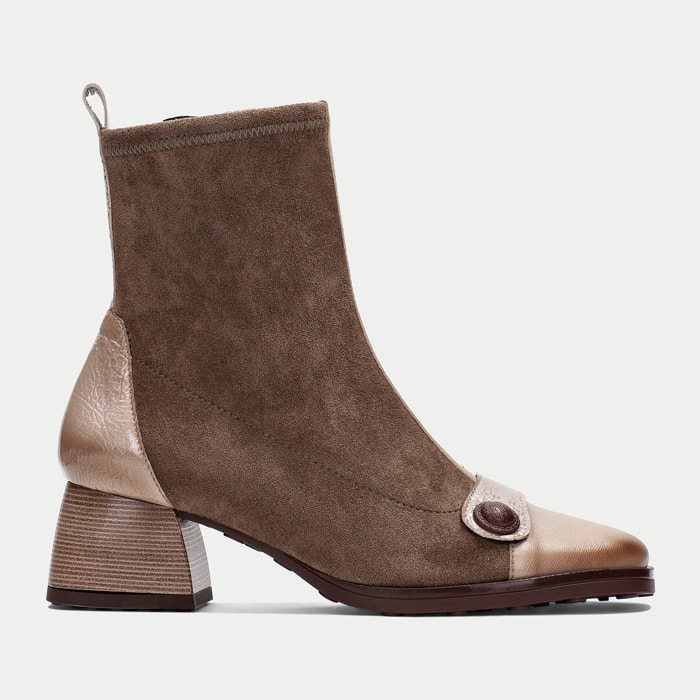 Botin Marsella Taupe 5 cm