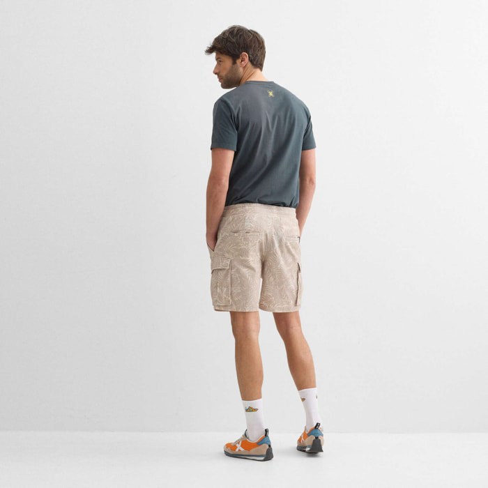Bermuda MUNICH Tropic lifestyle de algodón-elastano camel