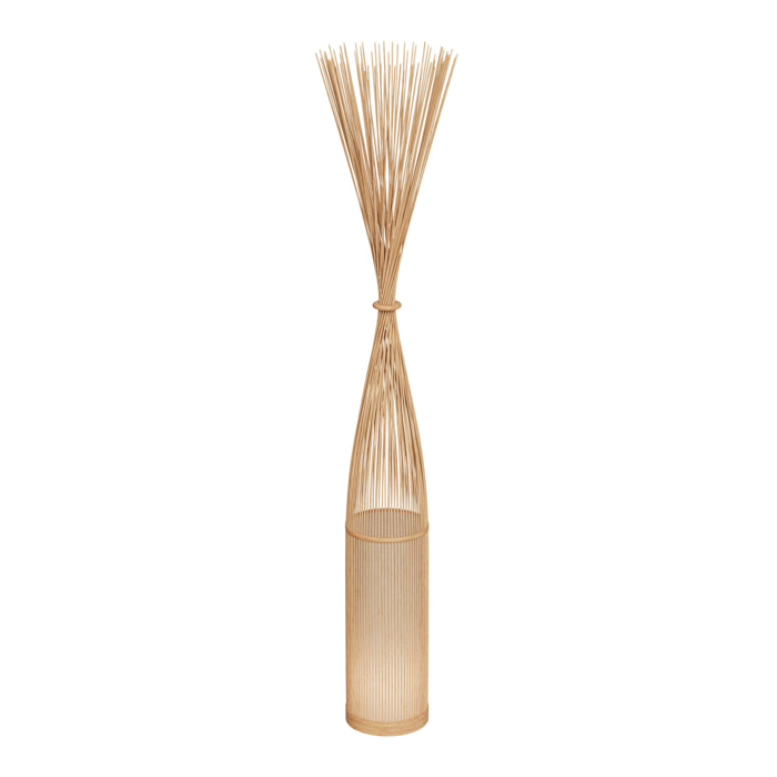Lampadaire en bambou naturel - Huron