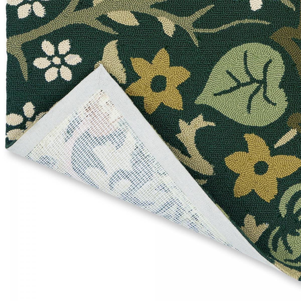 Tapis extérieur tissé kilim rectangle WAJO