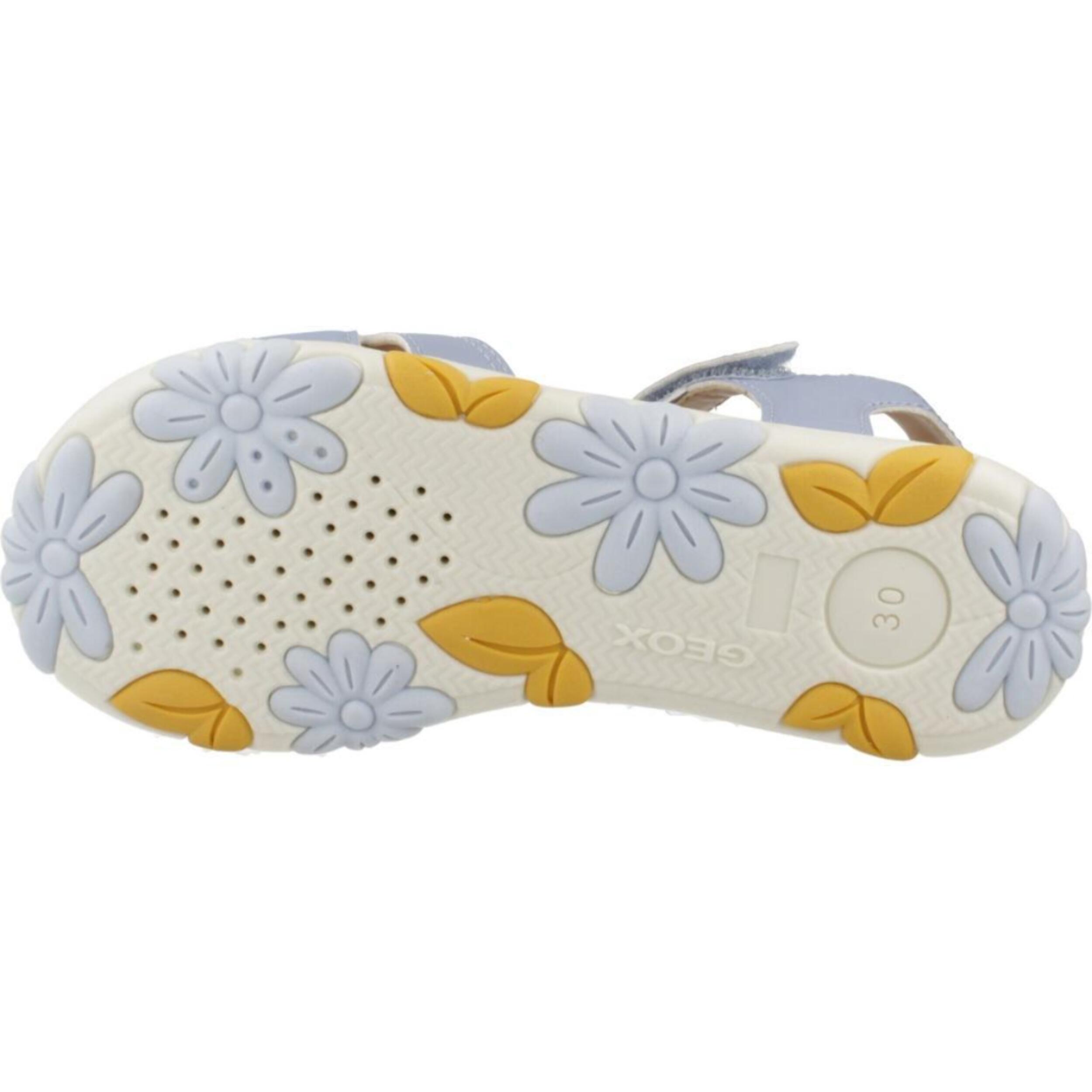 Sandalias Niña de la marca GEOX  modelo J SANDAL HAITI GIRL AZUL