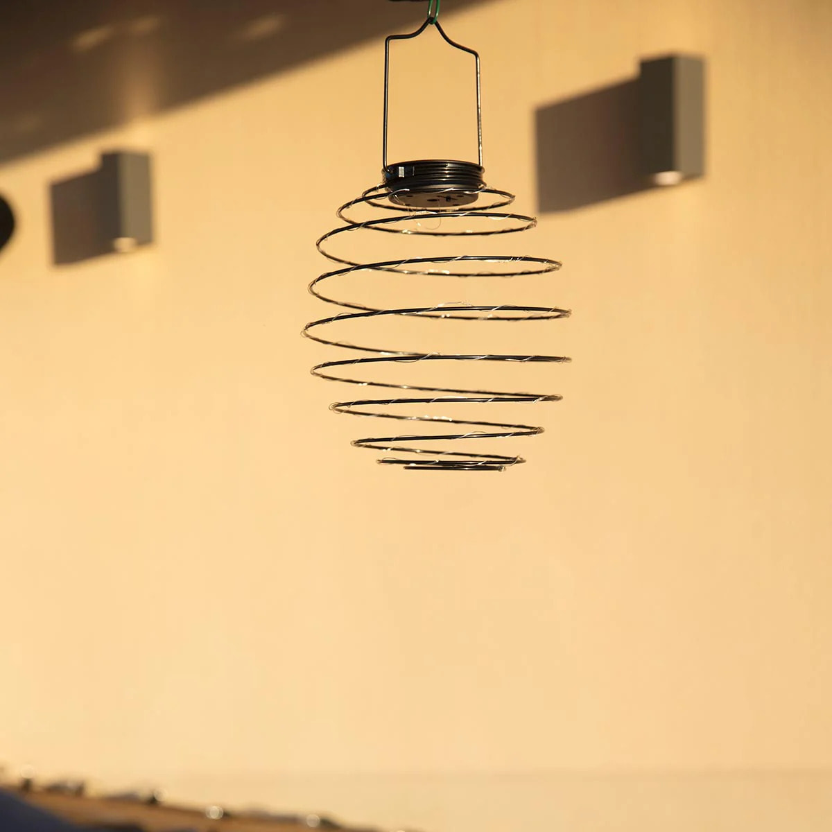 Décoration solaire spirale ORION H37CM