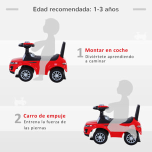 Quad Correpasillos sin Pedales para Niño con Orador Rojo