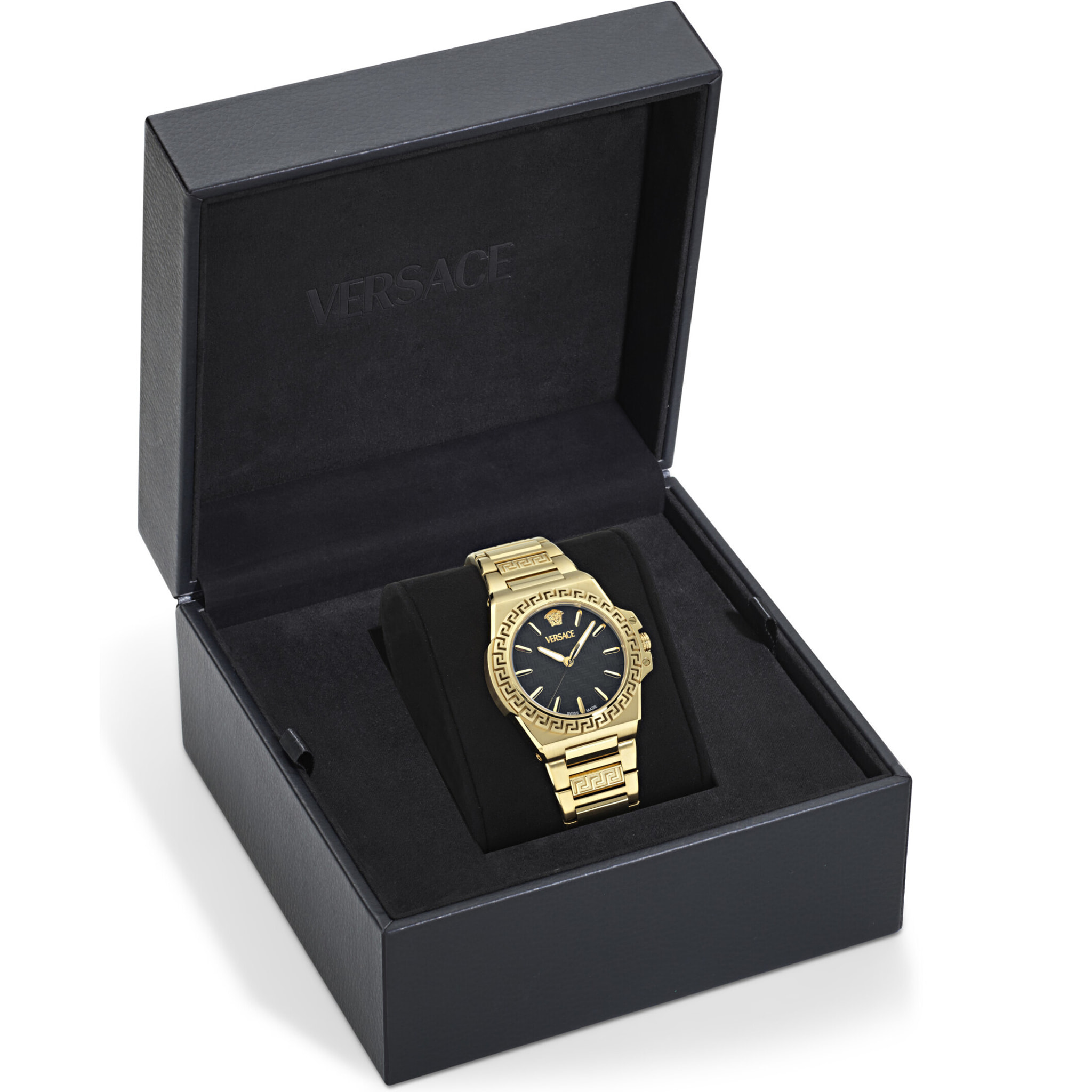 Versace Reloj Analógico De Cuarzo Greca Reaction Lady(Wc-0D