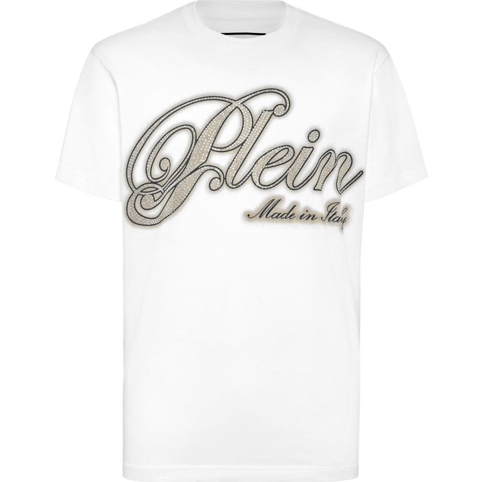 PHILIPP PLEIN T-Shirt Round Neck Ss SIGNATURE