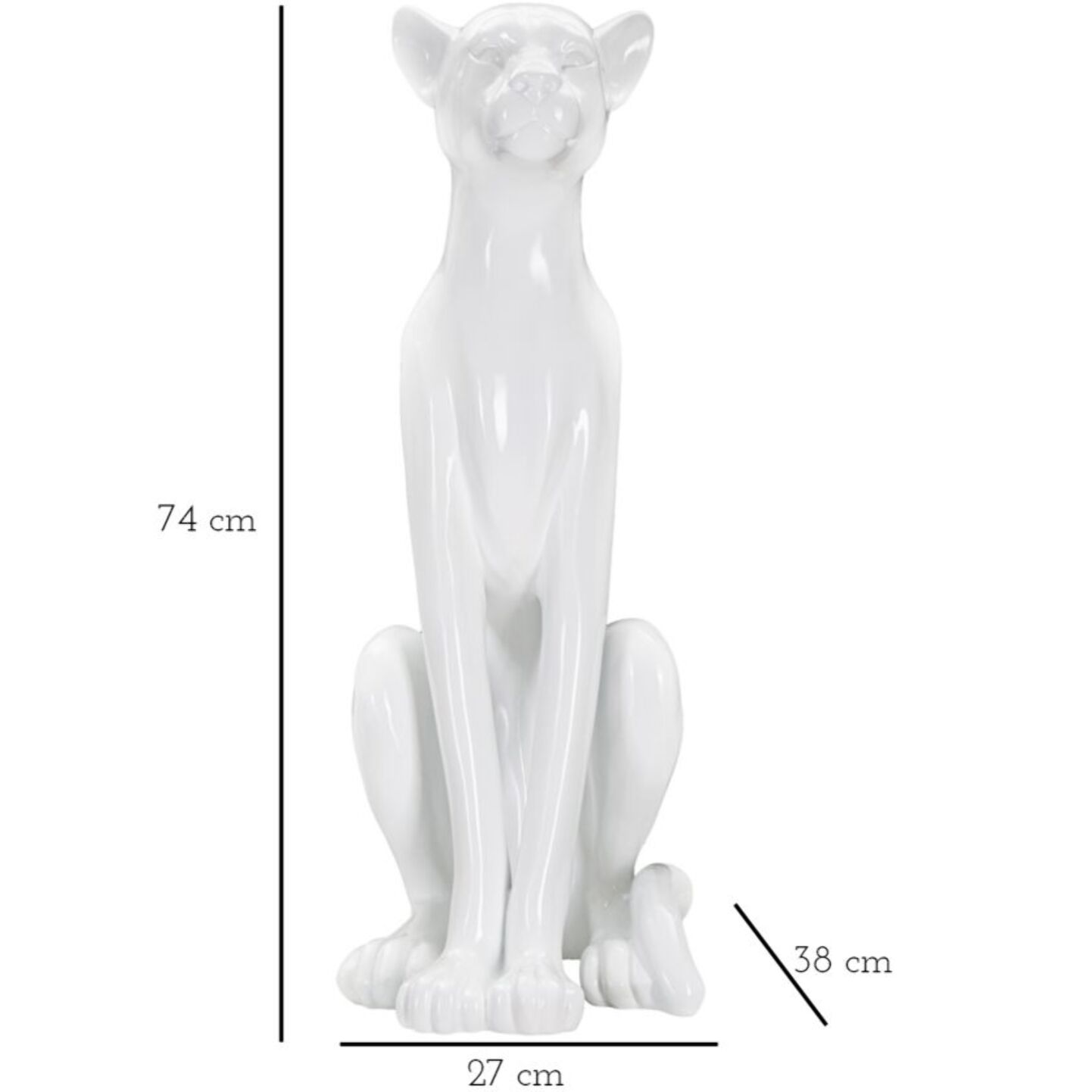 LEOPARDO SIT CHARME 1921 BIANCO