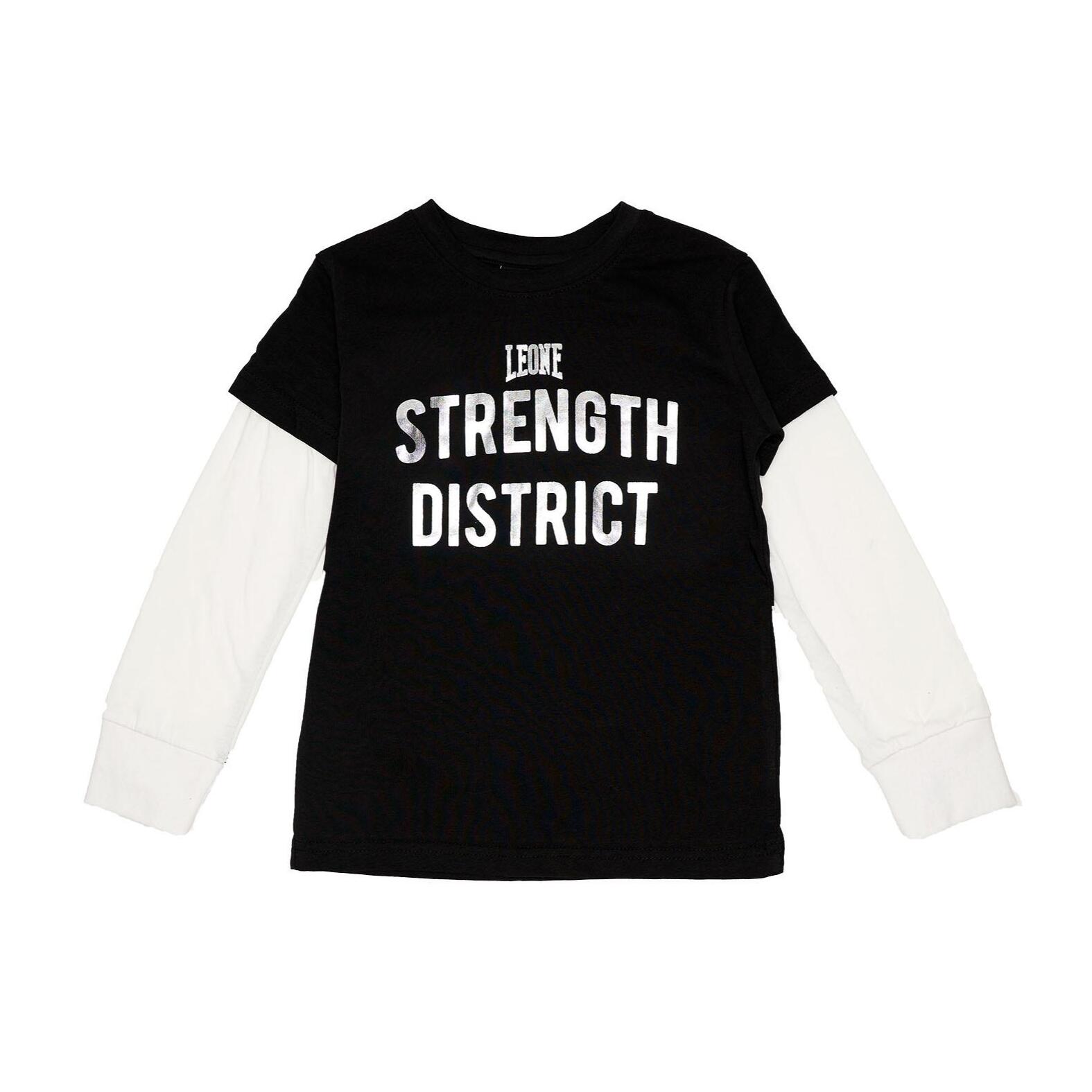 Camiseta de manga larga plateada para niños