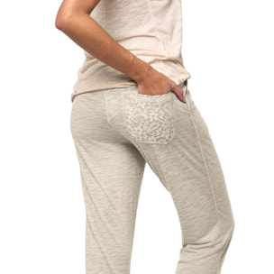 Pantalón palazzo de mujer Leone Lace