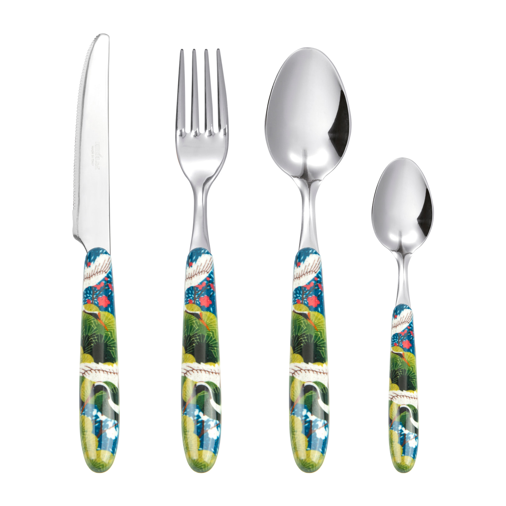 Servizio 24 posate Excelsa – Kimono, Acciaio Multicolore