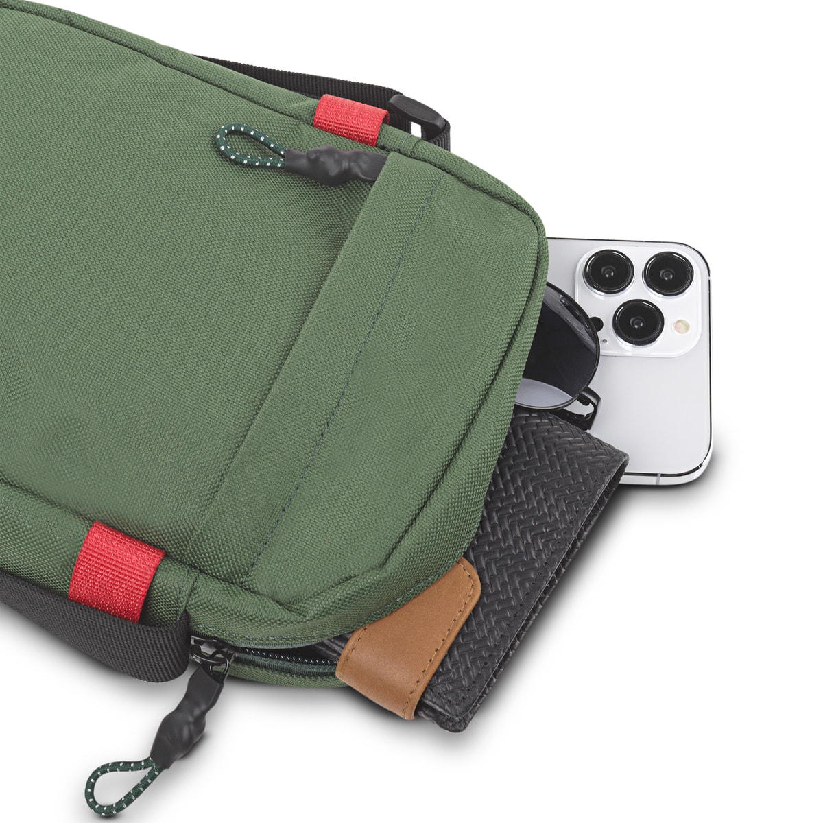 Bandolera Hombre Sintetica Lois Lassen Kaki