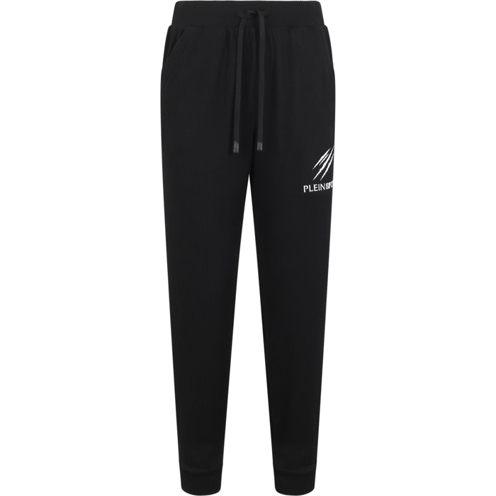 PLEIN SPORT Ribbed Joggers Scratch